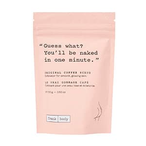 Frank body coffee scrub