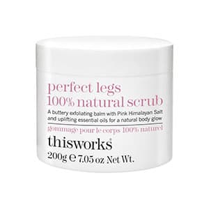 This works perfect legs natural scrub