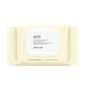 philosophy Purity 3-in-1 Biodegradable Wipes
